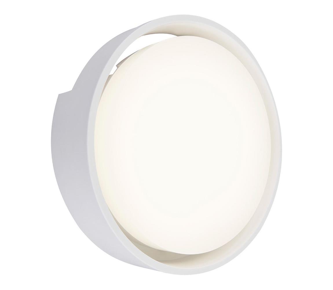 Briloner Briloner 3019-016 - LED Vonkajšie nástenné svietidlo GENUA LED/18W/230V IP44 biela 