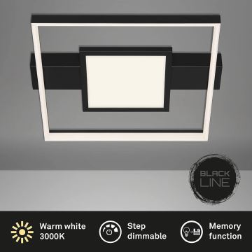 Briloner 3028-015 - LED Stmievateľné stropné svietidlo FRAME LED/38W/230V