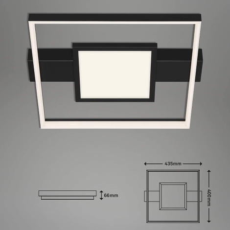 Briloner 3028-015 - LED Stmievateľné stropné svietidlo FRAME LED/38W/230V
