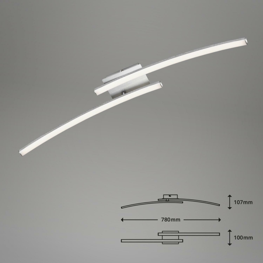 Briloner 3164-029 - LED Prisadený luster GO 2xLED/9W/230V