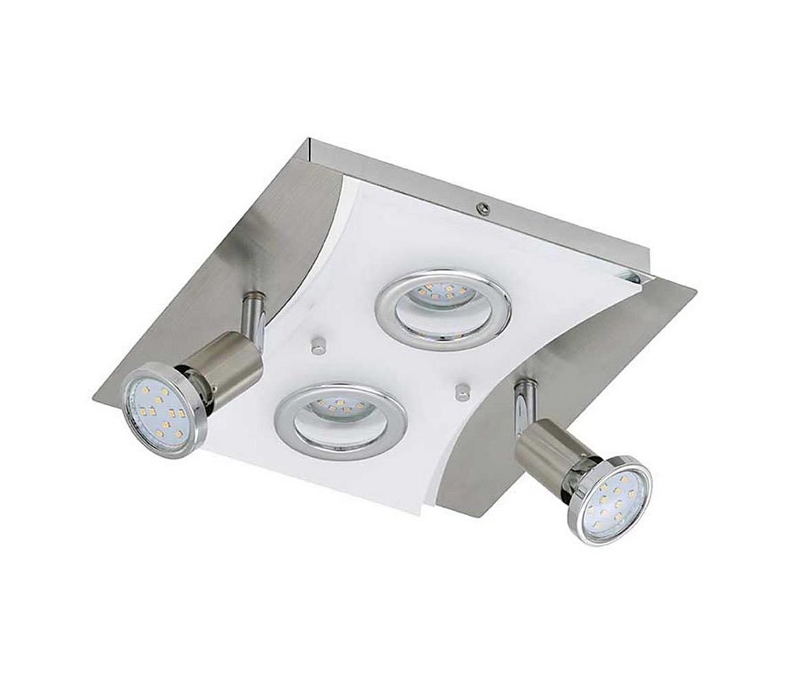 Briloner Briloner 3582-042 - LED Stropné svietidlo RIPOSO 2xLED/5W/230V + 2xGU10/3W