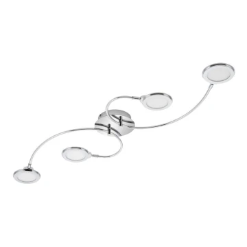 Briloner 3660-048 - LED Stmievateľný prisadený luster CIRCOLARE 4x LED/5W/230V