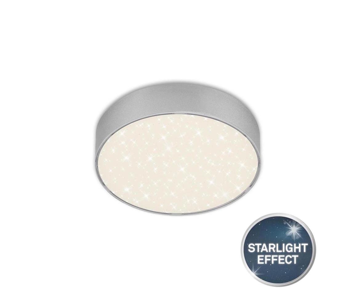 Briloner Briloner 7072-414 -LED Stropné svietidlo STAR SKY LED/11W/230V pr. 15 cm strieborná 