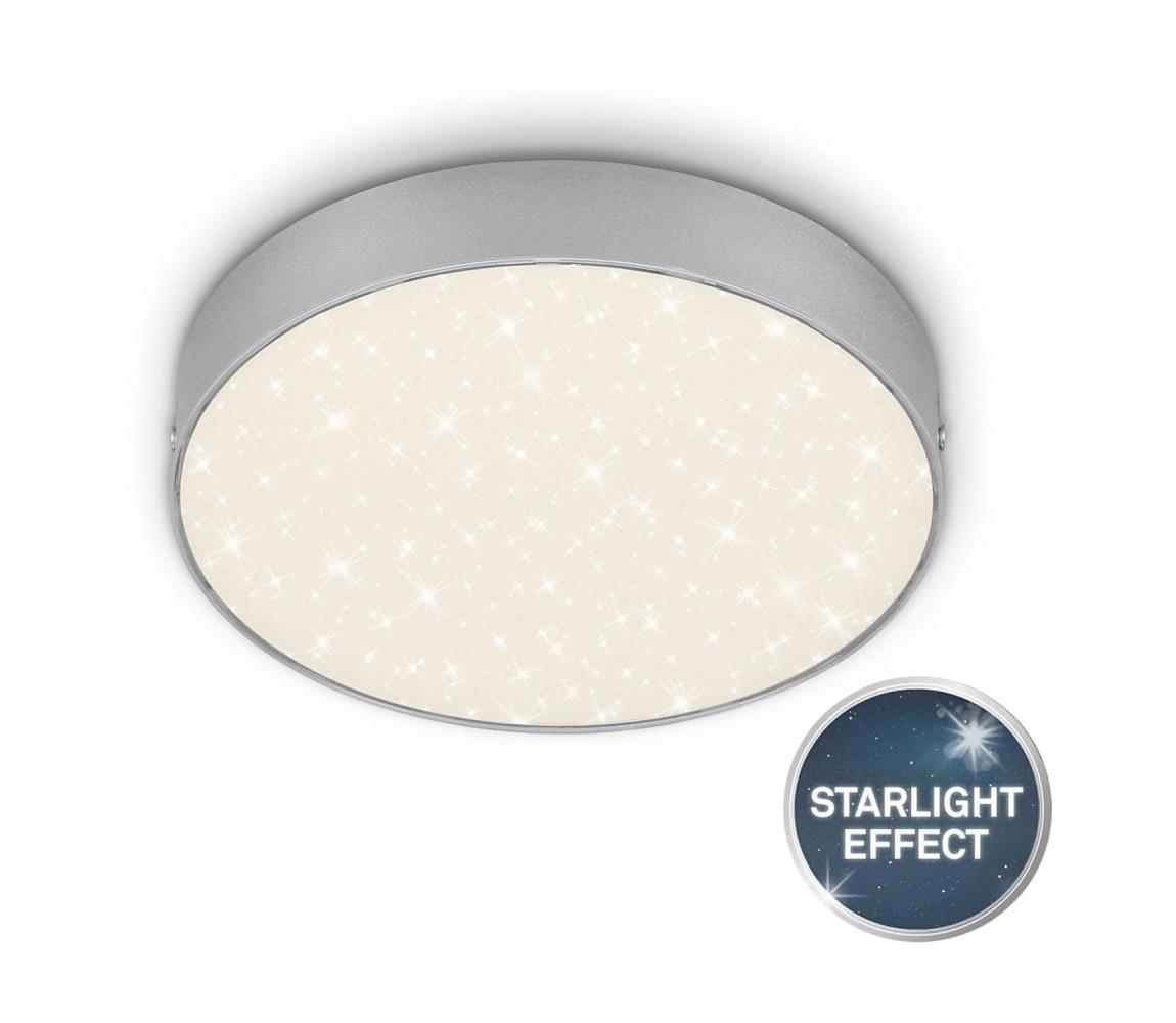 Briloner Briloner 7073-414 -LED Stropné svietidlo STAR SKY LED/16W/230V pr. 21 cm strieborná 