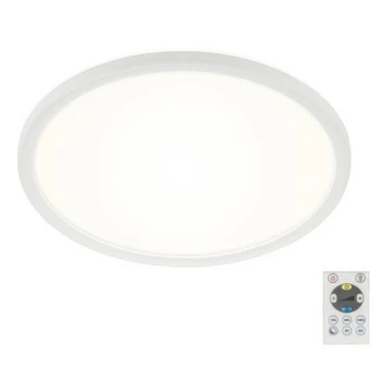 Briloner 7079-016 - LED Stmievateľné stropné svietidlo SLIM LED/18W/230V 2700-6500K + diaľkové ovládanie