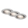 Briloner 7144-039 - Sada 3x LED Kúpeľňové podhľadové svietidlo SLIDE 1xGU10/4W/230V IP23
