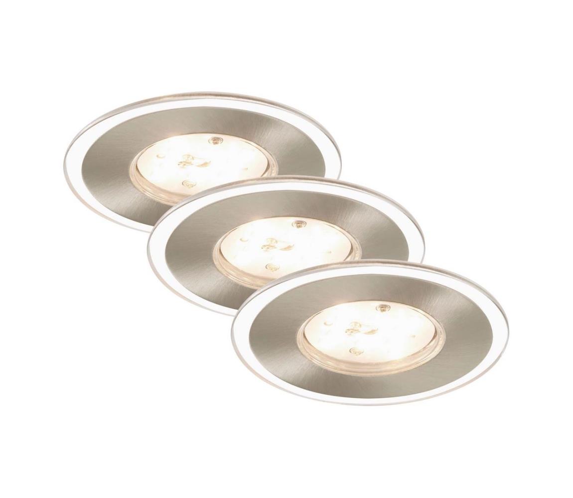 Briloner Briloner 7197-032-SADA 3x LED Stmievateľné kúpeľňové svietidlo LED/4,5W/230V IP44