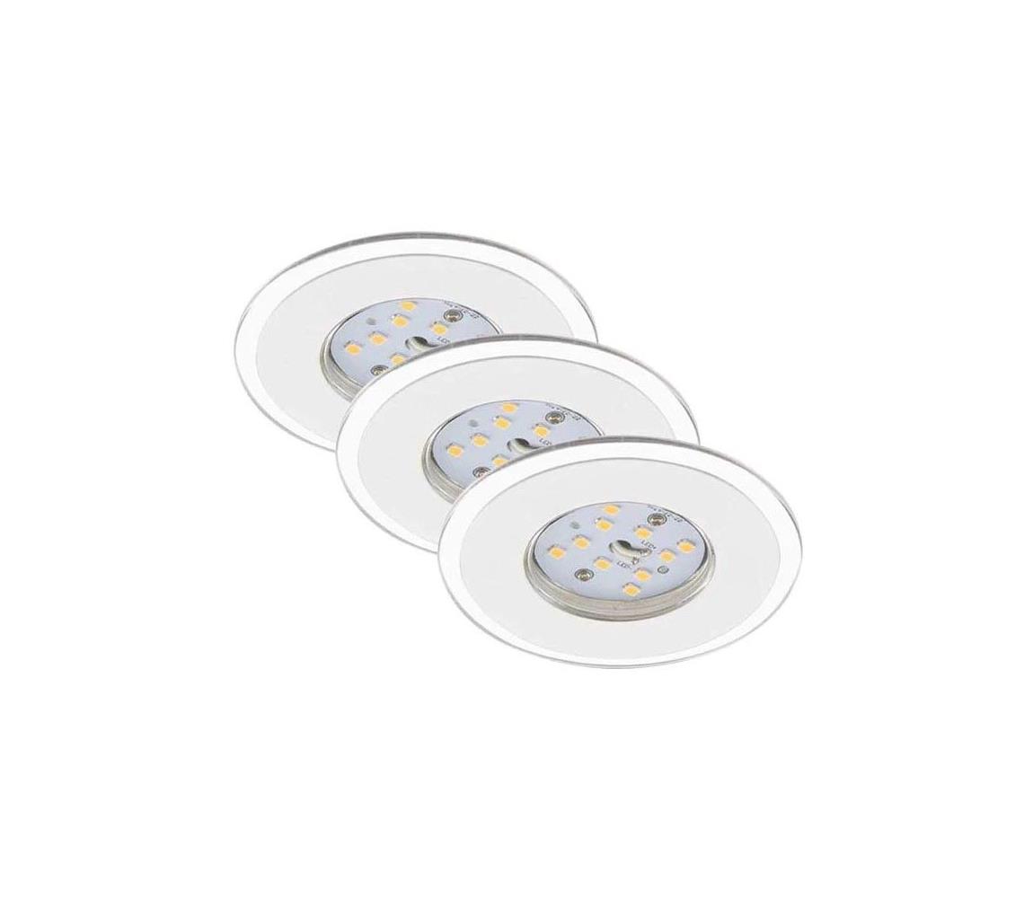 Briloner Briloner 7197-036-SADA 3x LED Stmievateľné kúpeľňové svietidlo LED/4,5W/230V IP44