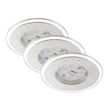 Briloner 7197-039-SADA 3x LED Stmievateľné kúpeľňové podhľadové svietidlo LED/4,5W/230V IP44