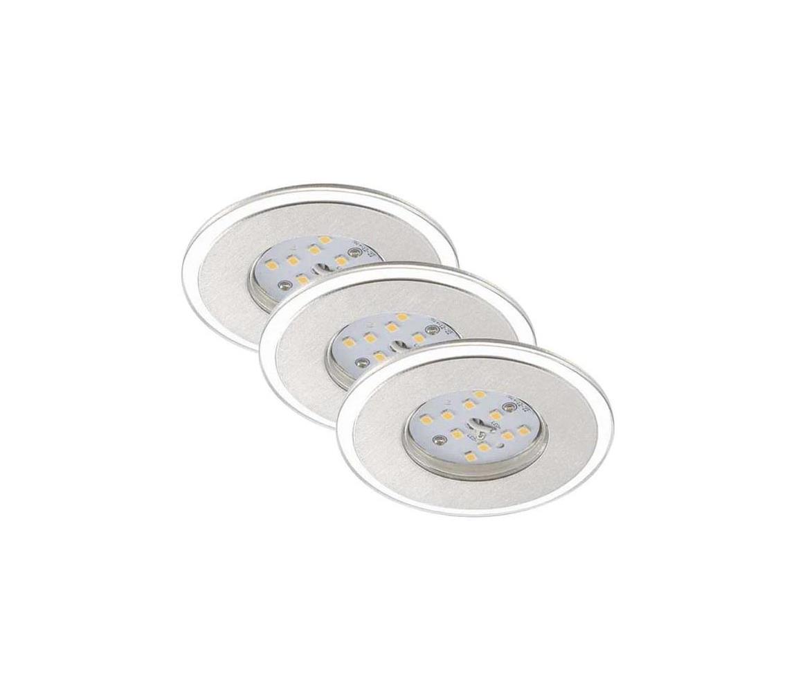 Briloner Briloner 7197-039-SADA 3x LED Stmievateľné kúpeľňové svietidlo LED/4,5W/230V IP44