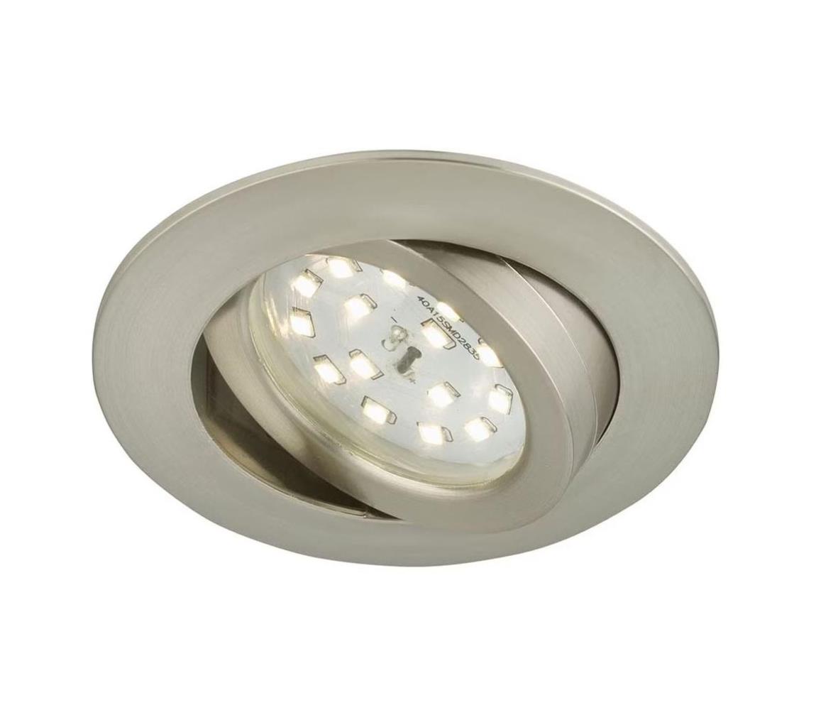 Briloner Briloner 7296-012 - LED Stmievateľné podhľadové svietidlo LED/6,5W/230V IP23 chróm 