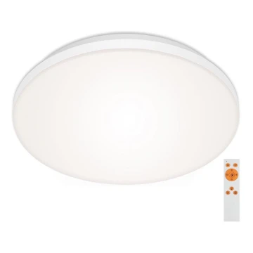 Briloner 7377-016 - LED Stmievateľné stropné svietidlo LED/12W/230V 3000-6500K + diaľkové ovládanie