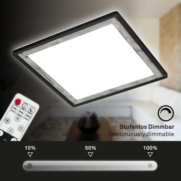 Briloner 7459-414 - LED Stmievateľné stropné svietidlo SLIM LED/22W/230V 2700-6500K + diaľkové ovládanie