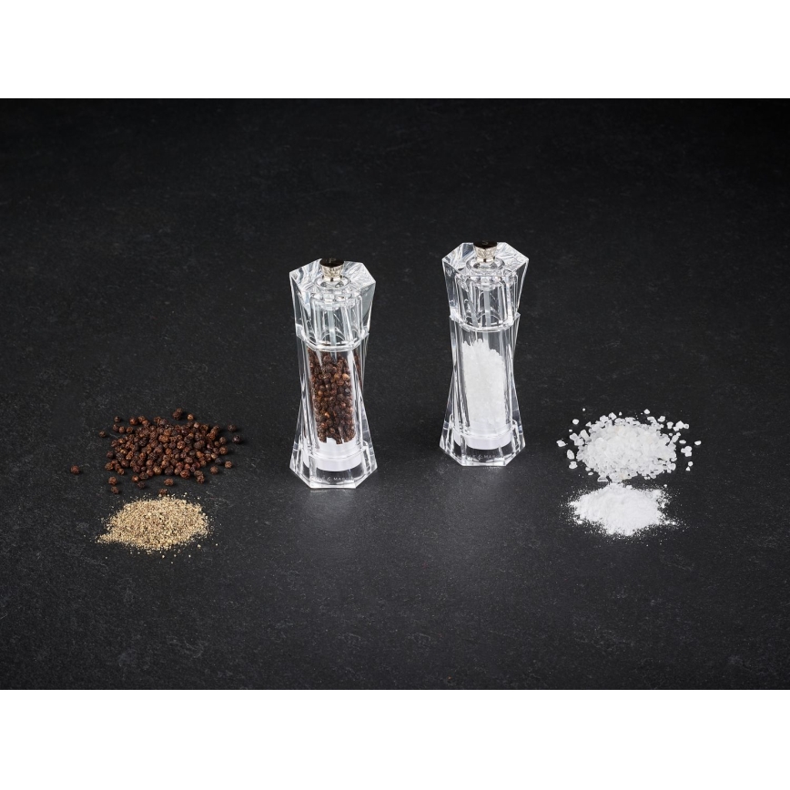 Cole&Mason - Sada mlynčekov na soľ a korenie ALDEBURGH 2 ks 14 cm