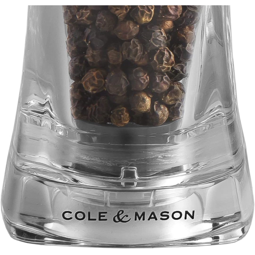 Cole&Mason - Sada mlynčekov na soľ a korenie CRYSTAL 2 ks 12,5 cm