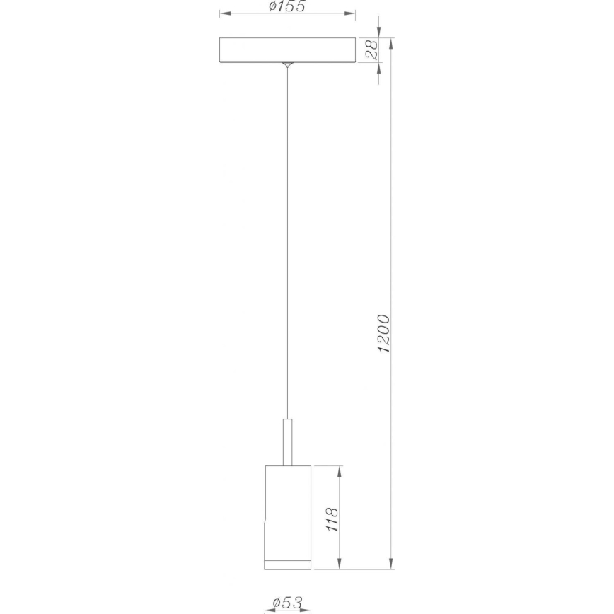 Deko-Light 348037 - LED Stmievateľný luster na lanku DABIH LED/7,2W/230V 3000K biela