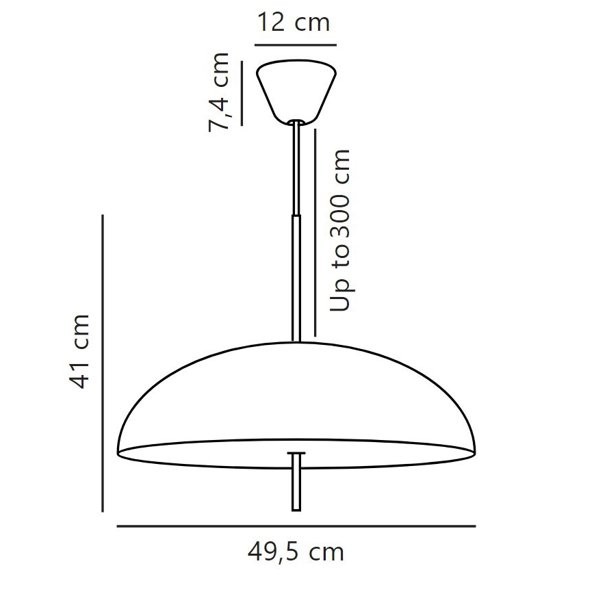 DFTP by Nordlux - Luster na lanku VERSALE 2xE27/15W/230V hnedá