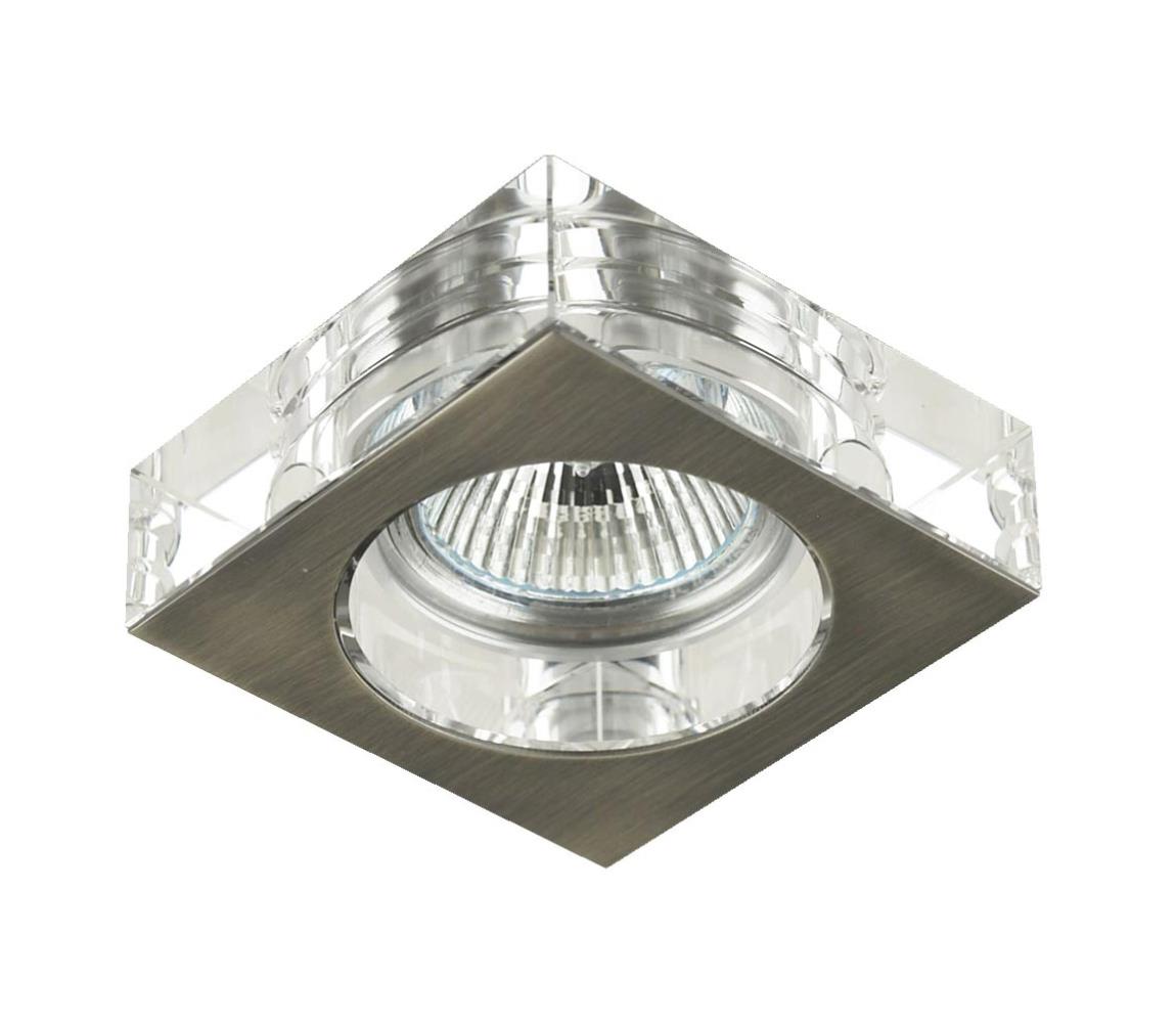 Luxera Downlight  matný chróm 1xGU10/50W 