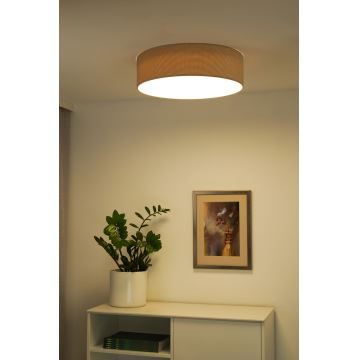 Duolla - LED Stropné svietidlo CORTINA LED/26W/230V pr. 30 cm 4000K béžová