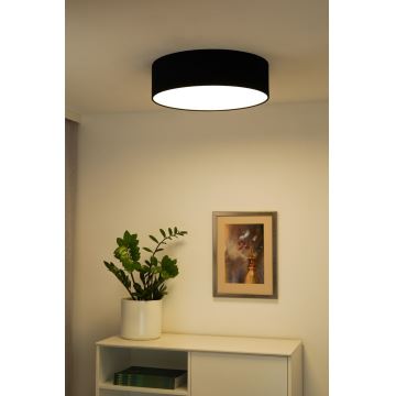 Duolla - LED Stropné svietidlo CORTINA LED/26W/230V pr. 30 cm 4000K čierna