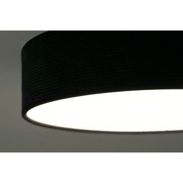 Duolla - LED Stropné svietidlo CORTINA LED/26W/230V pr. 30 cm 4000K čierna