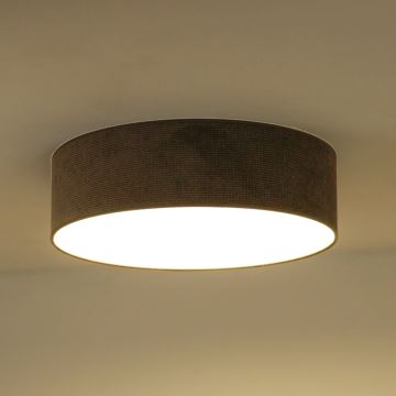 Duolla - LED Stropné svietidlo CORTINA LED/26W/230V pr. 30 cm 4000K hnedá