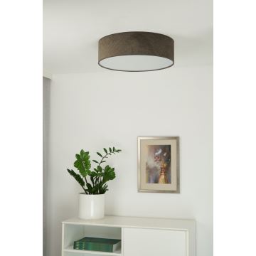 Duolla - LED Stropné svietidlo CORTINA LED/26W/230V pr. 30 cm 4000K hnedá