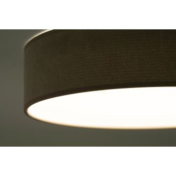 Duolla - LED Stropné svietidlo CORTINA LED/26W/230V pr. 30 cm hnedá