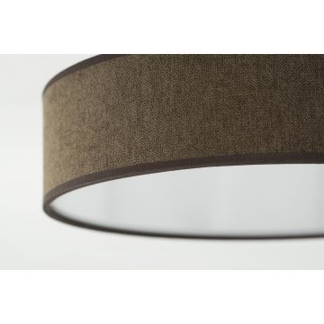 Duolla - LED Stropné svietidlo CORTINA LED/26W/230V pr. 30 cm hnedá