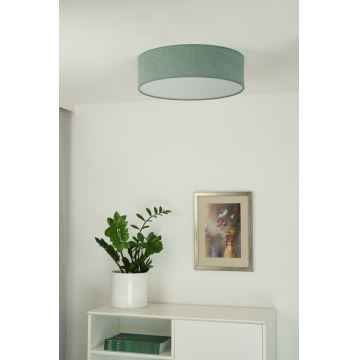 Duolla - LED Stropné svietidlo CORTINA LED/26W/230V pr. 30 cm tyrkysová