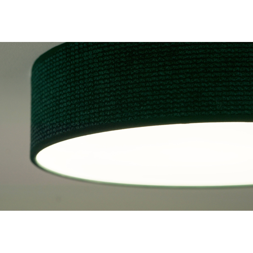 Duolla - LED Stropné svietidlo CORTINA LED/26W/230V pr. 30 cm zelená