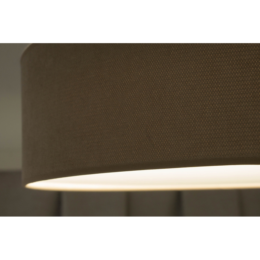 Duolla - LED Stropné svietidlo CORTINA LED/26W/230V pr. 45 cm hnedá