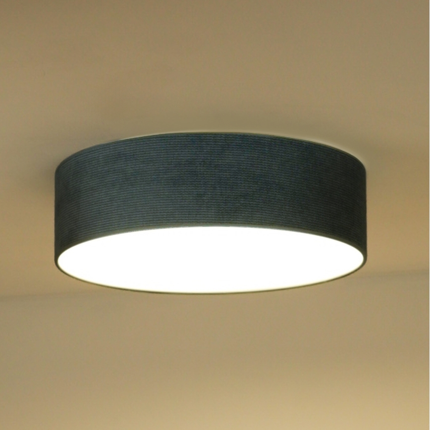 Duolla - LED Stropné svietidlo CORTINA LED/26W/230V pr. 45 cm tyrkysová