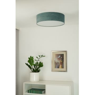 Duolla - LED Stropné svietidlo CORTINA LED/26W/230V pr. 45 cm tyrkysová