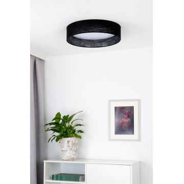 Duolla - LED Stropné svietidlo ROLLER LED/24W/230V čierna