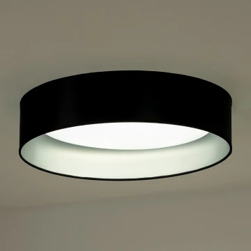 Duolla - LED Stropné svietidlo ROLLER LED/24W/230V čierna/strieborná
