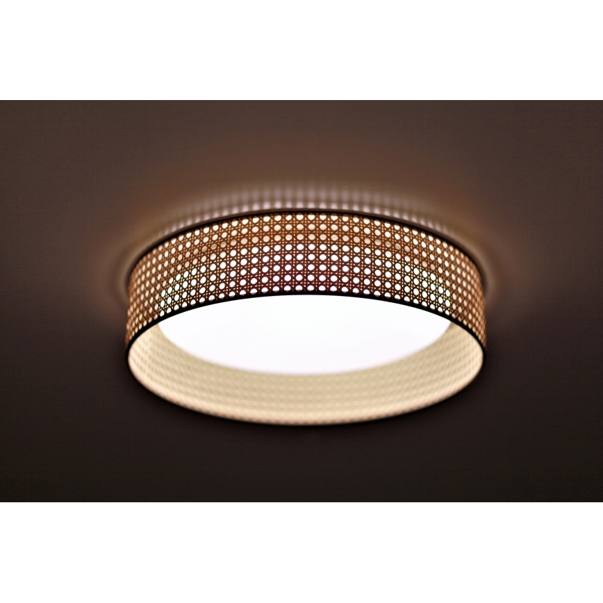 Duolla - LED Stropné svietidlo ROLLER LED/24W/230V ratan