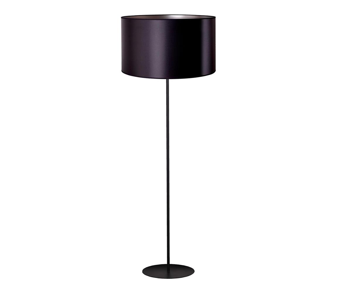   - Stojacia lampa CANNES 1xE27/15W/230V 45 cm čierna/strieborná 