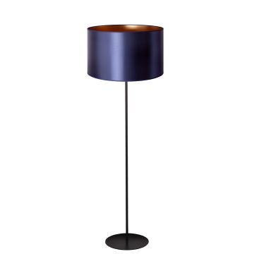 Duolla - Stojacia lampa CANNES 1xE27/15W/230V 45 cm fialová/medená/čierna