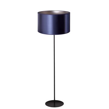 Duolla - Stojacia lampa CANNES 1xE27/15W/230V 45 cm fialová/strieborná/čierna
