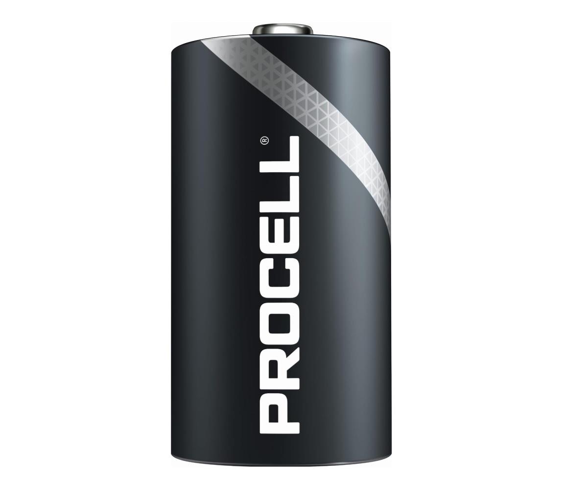 Duracell Duracell - 10 ks Alkalická batéria Procell Industrial LR20/D 1,5V 15476 mAh