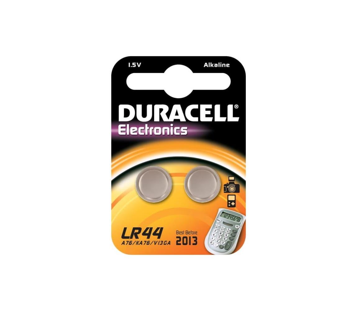 Duracell Duracell - 2 ks Alkalická batéria LR44/A76 1,5V 150 mAh