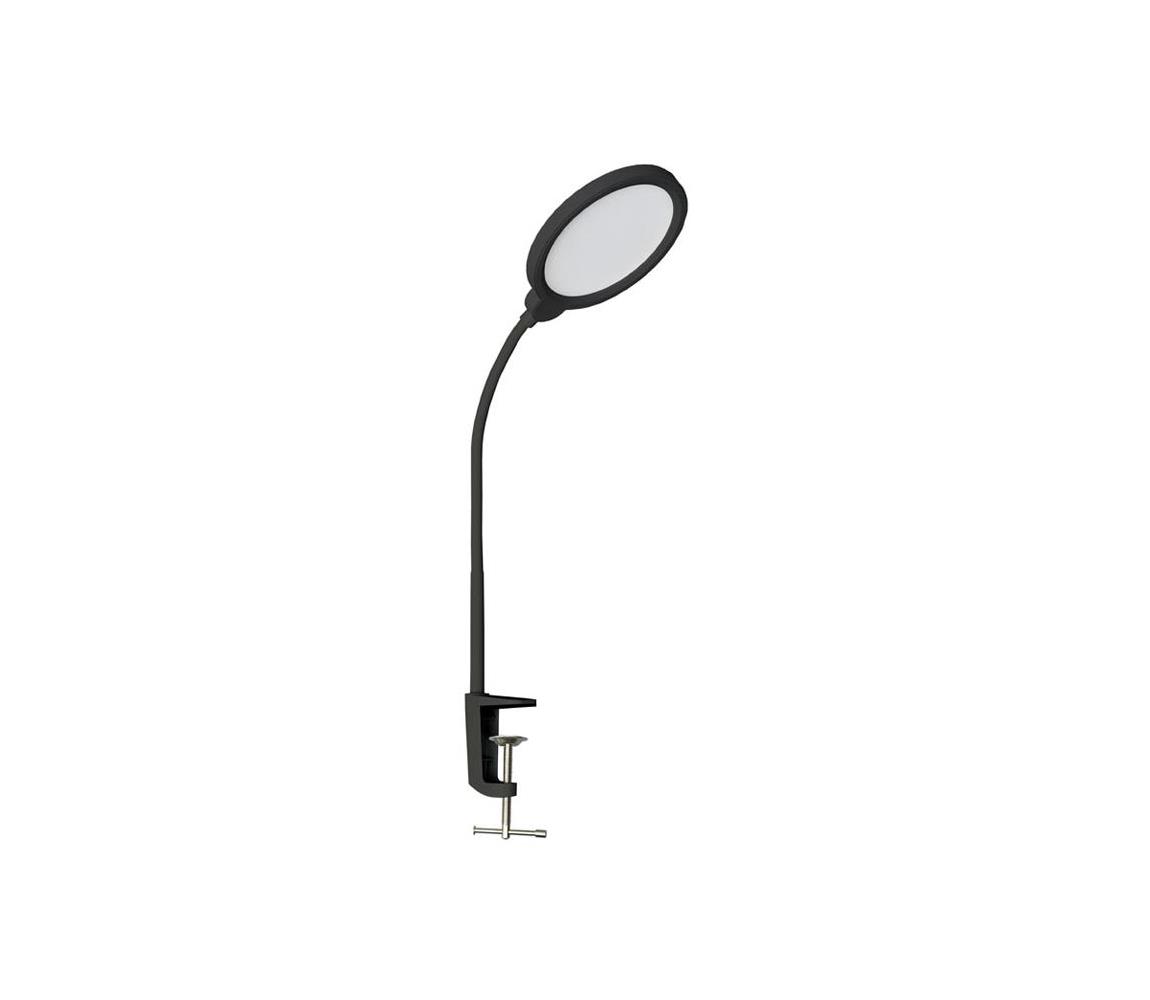   LU13A-CR-LED Stmievateľná stolná lampa LIPA LED/10W/230V 3000-6000K čierna 