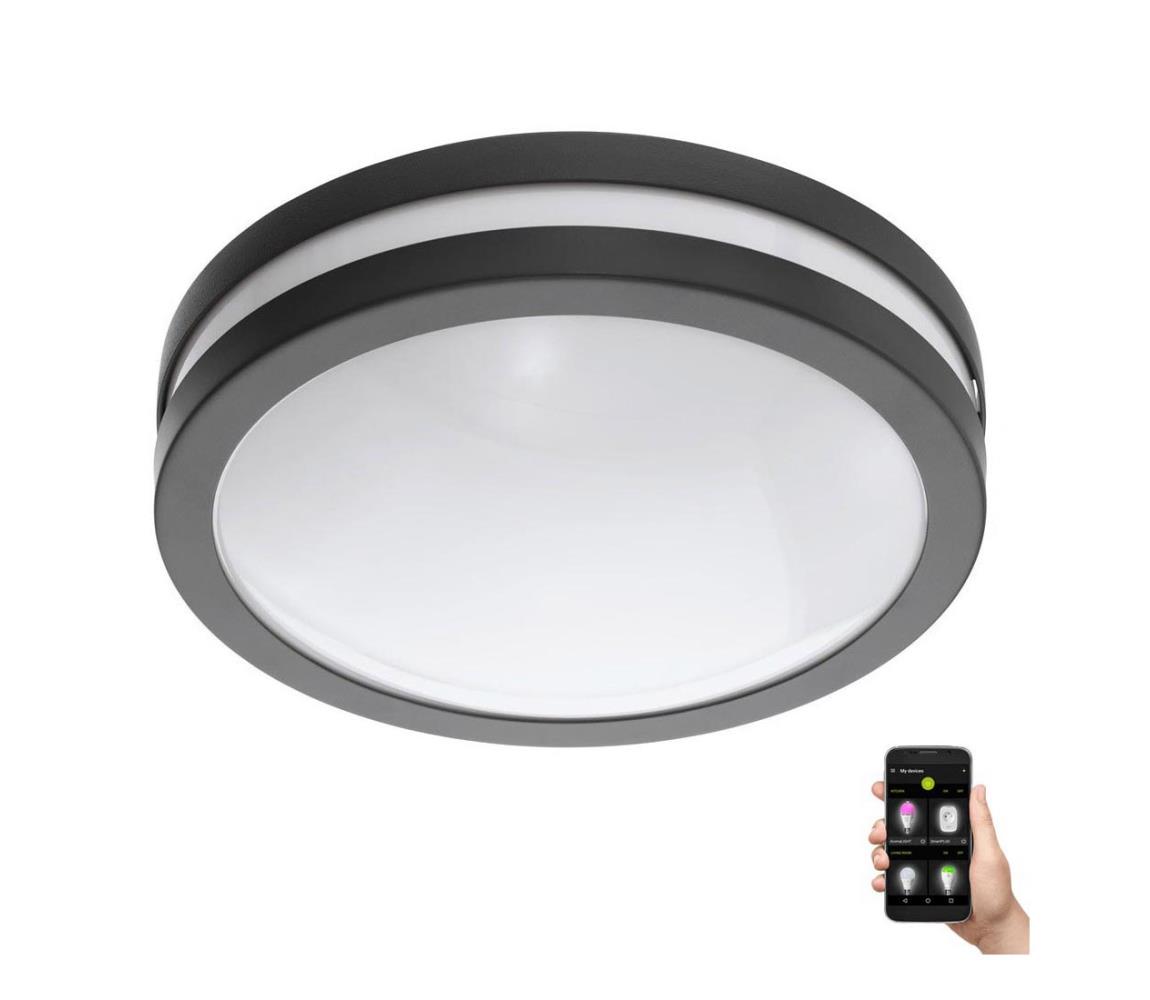 Eglo Eglo 33571 -LED Stmievateľné kúpeľňové svietidlo LOCANA-C LED/14W/230V IP44 čierna 