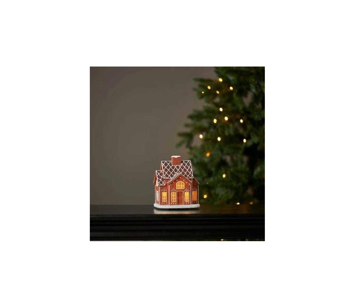 Eglo Eglo 411476 - LED Vianočná dekorácia GINGERVILLE 2xLED/0,06W/3xAAA 