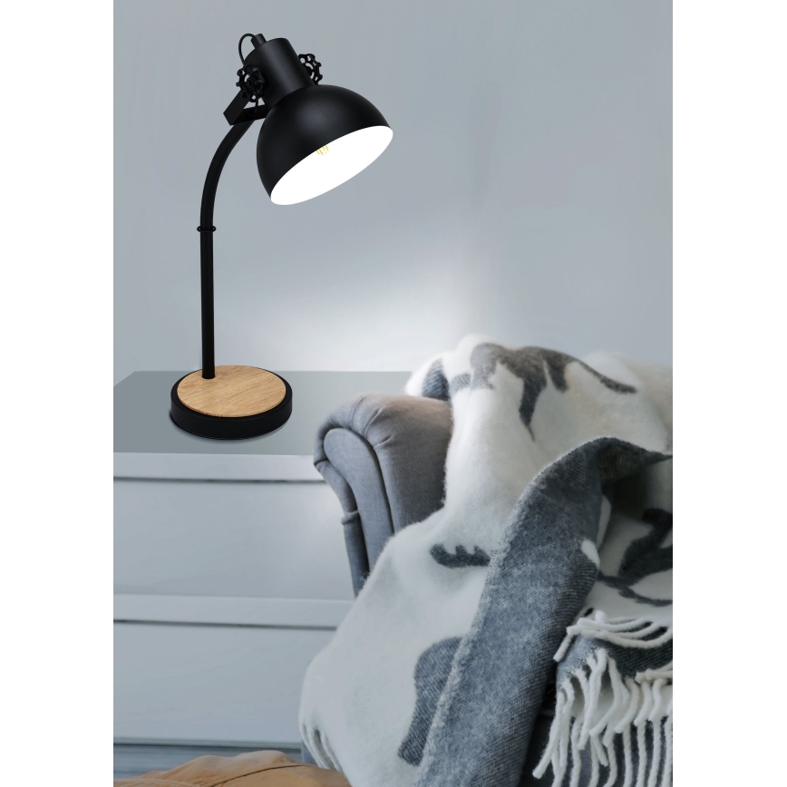 Eglo - Stolná lampa 1xE27/28W/230V - FSC certifikované