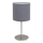 Eglo 55215 - Stolná lampa PASTERI 1xE14/40W/230V šedá