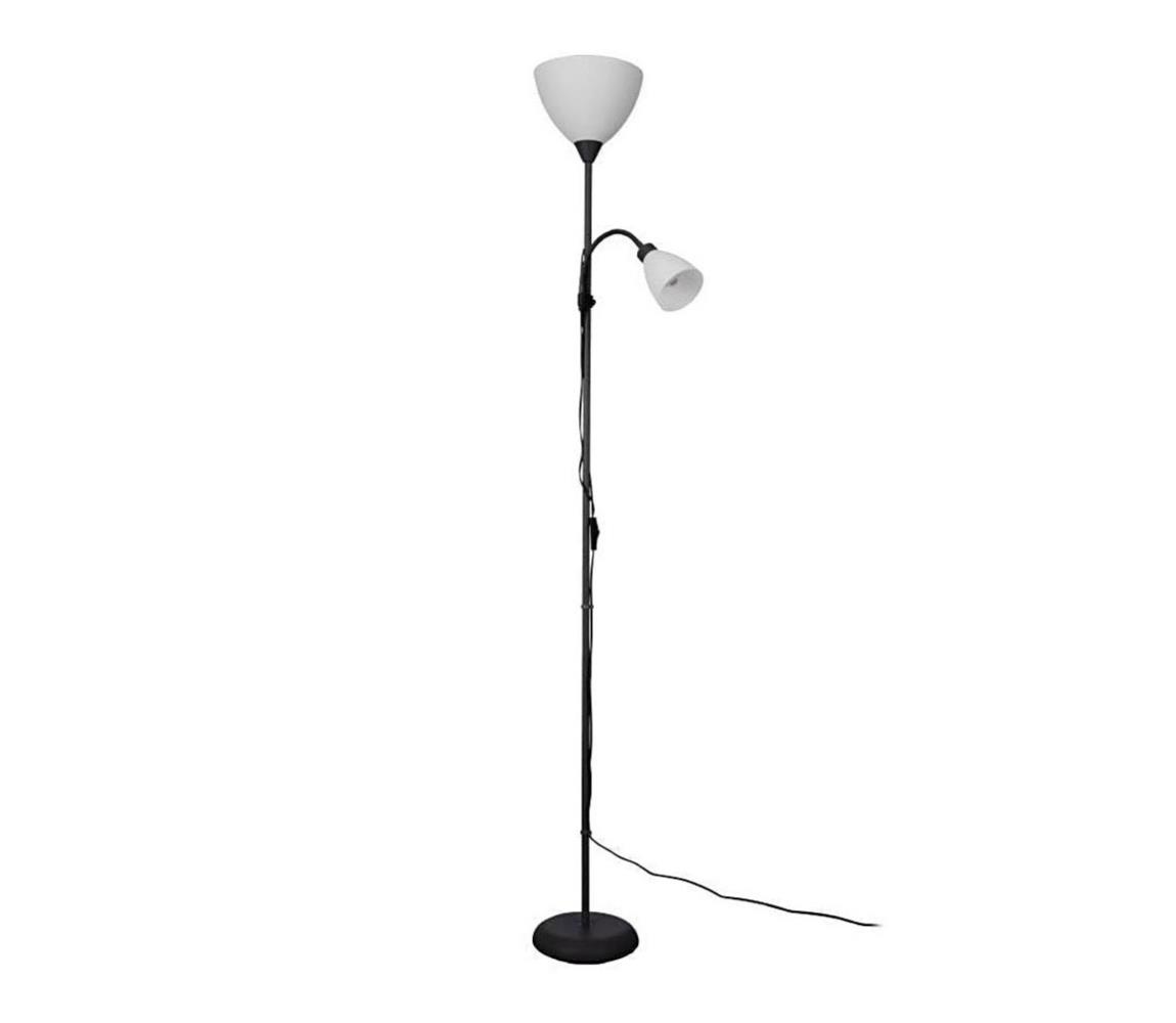 Eglo Eglo 74045 - Stojacia lampa MONTANINI-E 1xE27/40W/230V + E14/25W 