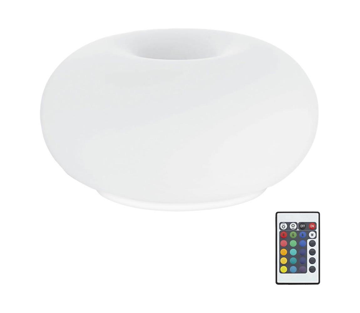 Eglo Eglo 75355 - LED RGB Stmievateľná stolná lampa OPTICA-C 2xE27/7,5W/230V