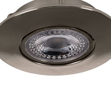 Eglo 75765 - SADA 3x LED Podhľadové svietidlo ZUJAR LED/3,4W/230V chróm